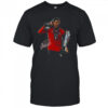 Cristiano Ronaldo holding Trophy UEFA Nations League 2025 signature shirt