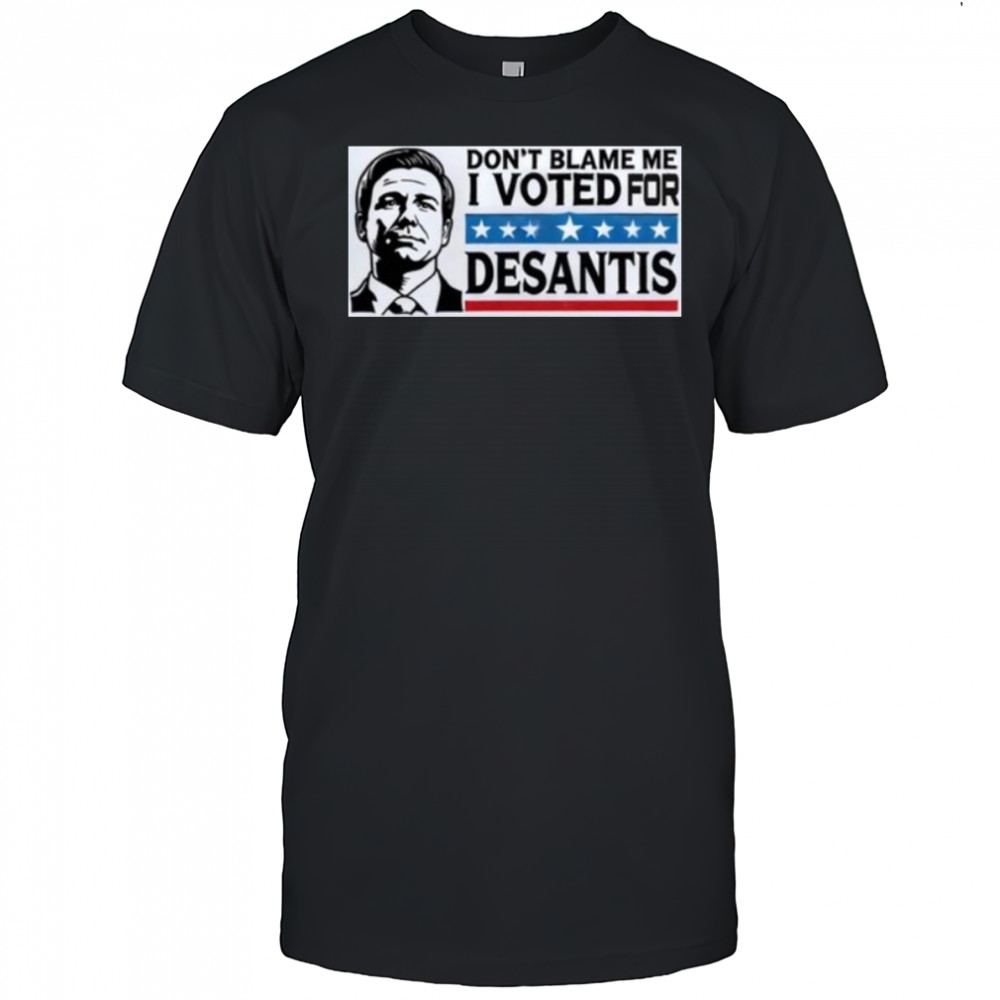 Croaky Caiman Don’t Blame Me I Voted For Desantis Shirt