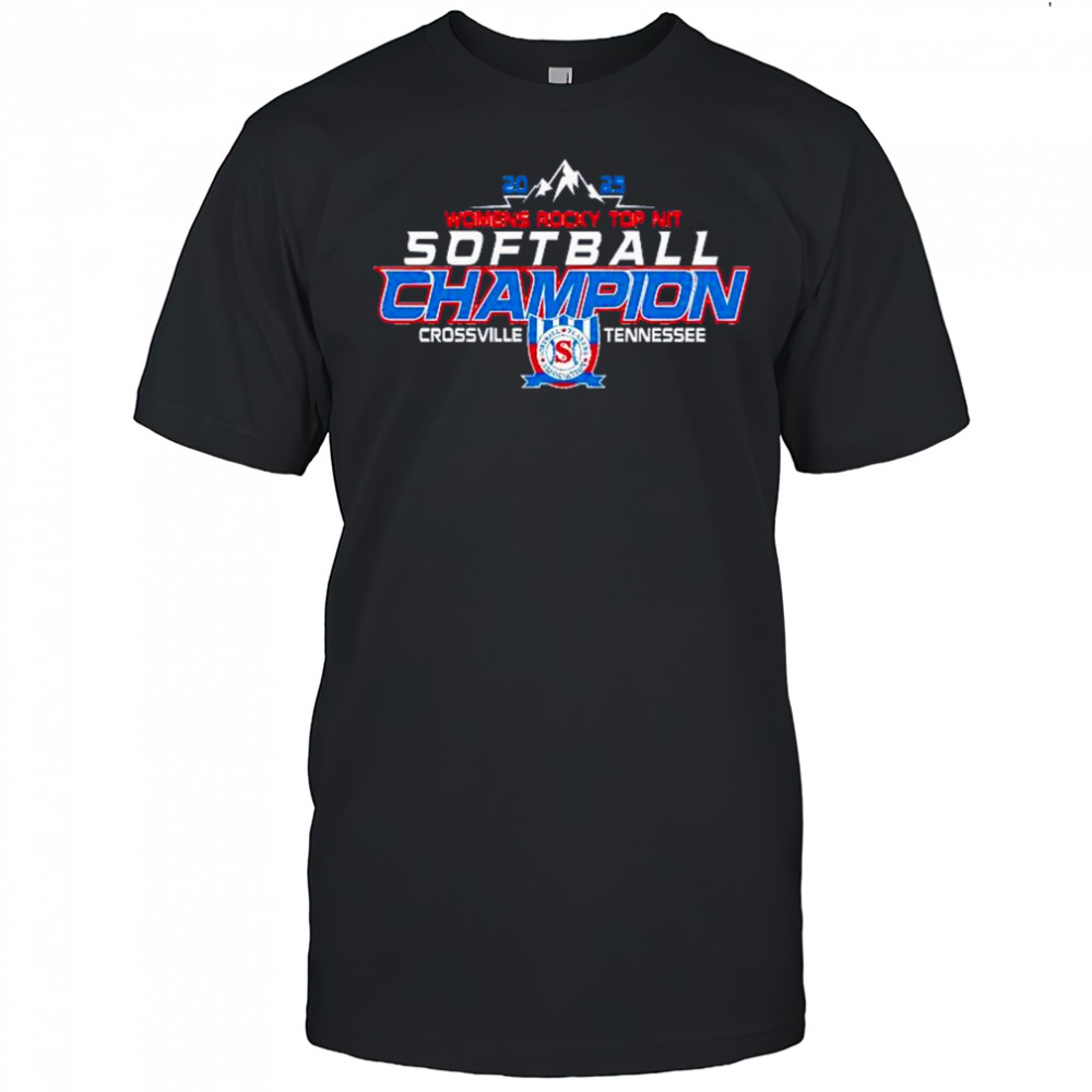 Crossville Tennessee 2025 women’s rocky top nit softball champion shirt