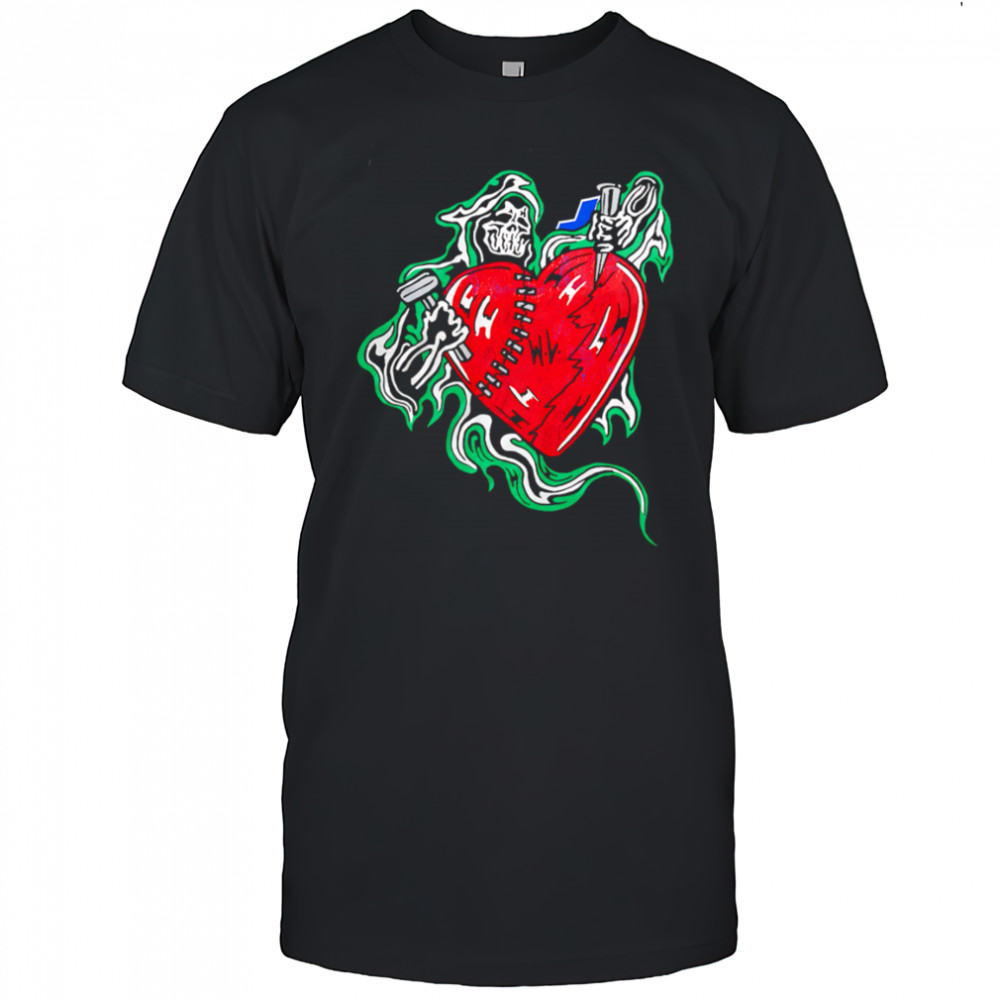 Crumbling Heart Artifact Death shirt