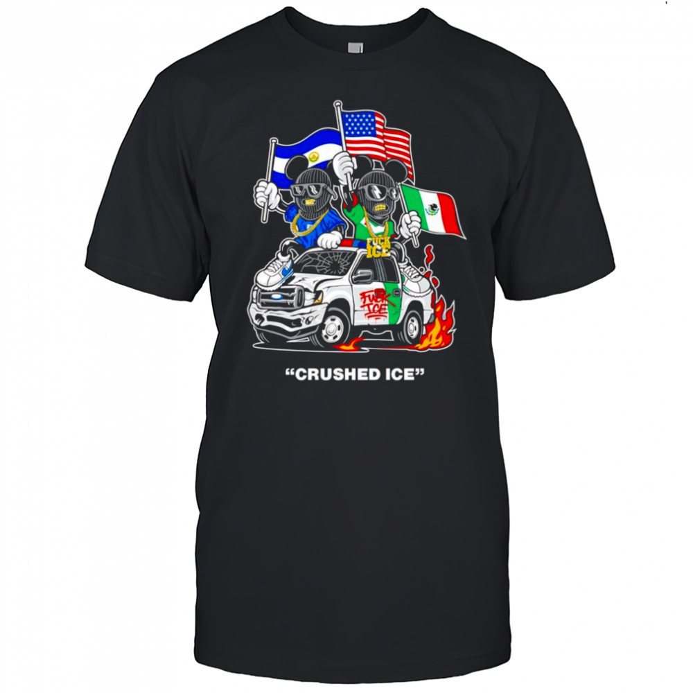 Crushed ice shirt