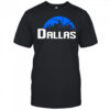 Dallas Mavericks Cityscape Skyline style 2025 shirt