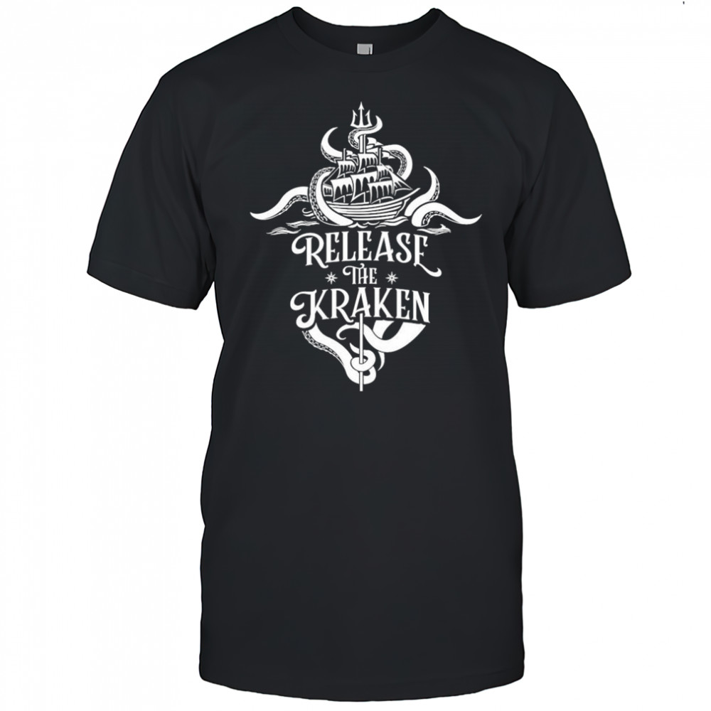 Damien Release The Kraken T-shirt