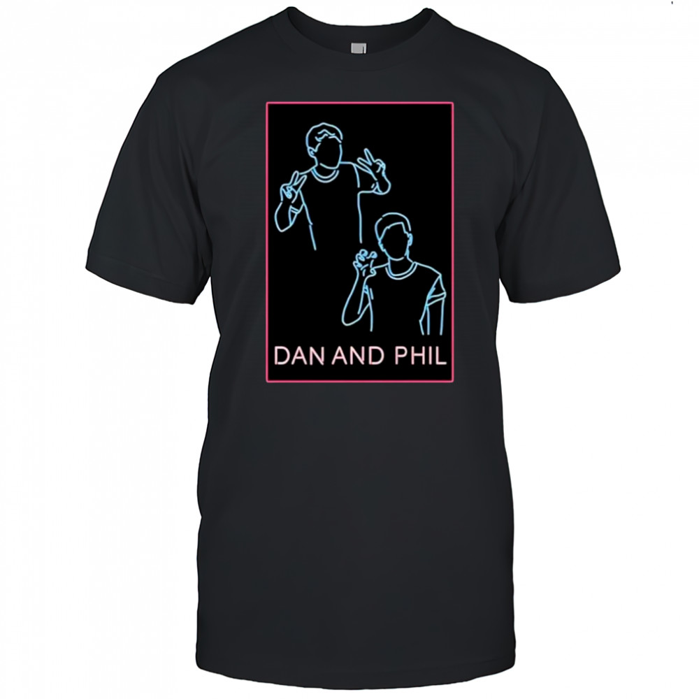 Dan and phil neon shirt