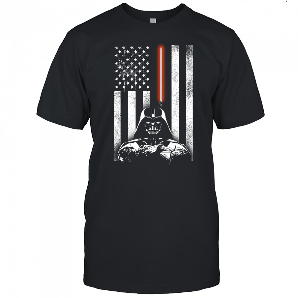 Darth Vader American flag Star Wars shirt
