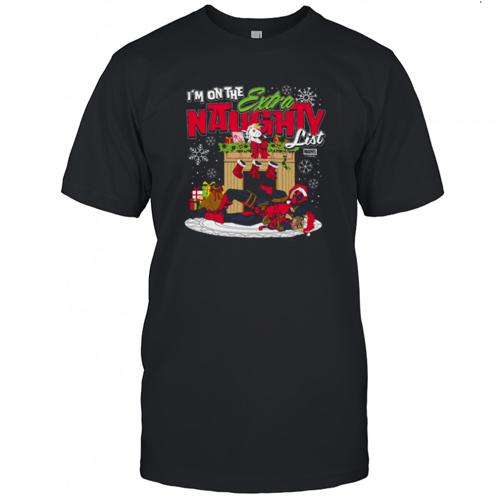 Deadpool Extra Naughty Christmas Shirt