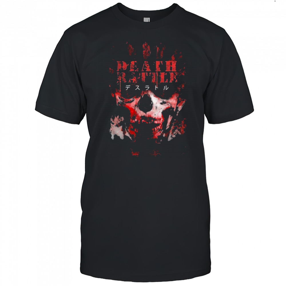 Death Rattle Japan Skull T-shirt