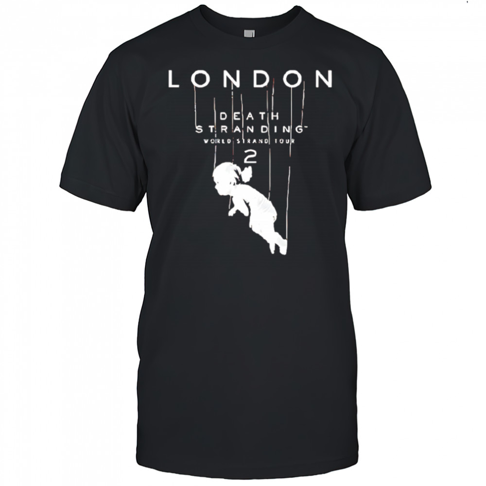 Death stranding 2 world strands tour london baby shirt