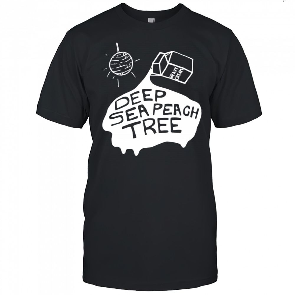 Deep Sea Peach Tree logo shirt