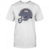 Denver Broncos polka dots helmet shirt