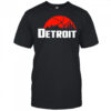 Detroit Pistons Cityscape Skyline style 2025 shirt