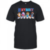 Detroit sports mascot chibi cross road shirt