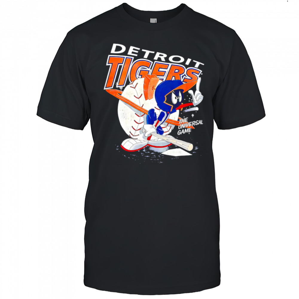 Detroit Tigers Marvin the Martian the universal game vintage shirt