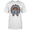 Detroit Tigers Native American Logo T-Shirt