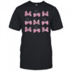 Disney Minnie Mouse Pink Camo Retro Bow Grid shirt