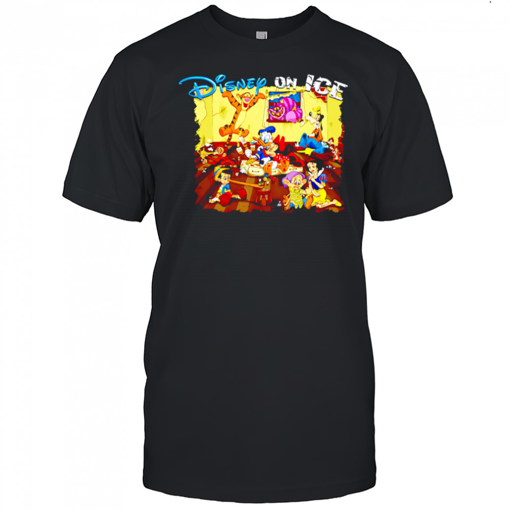 Disney On Ice funny cartoon shirt