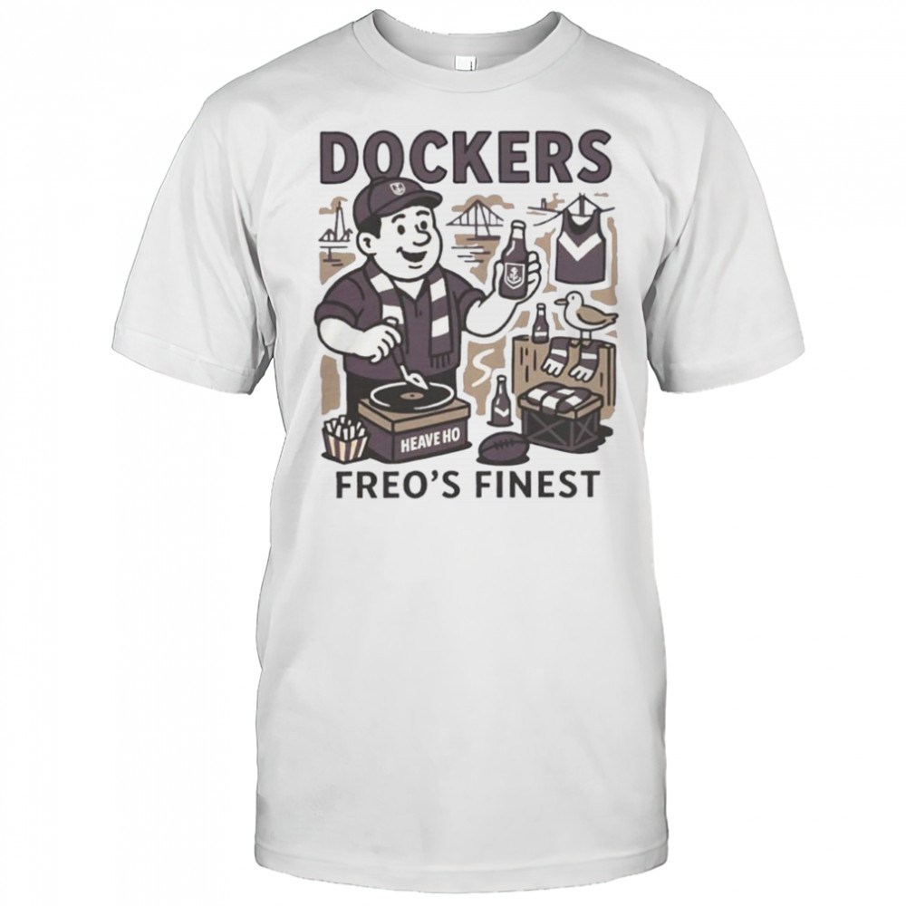 Dockers Freo’s finest cartoon shirt