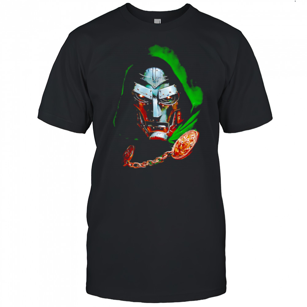 Doctor Doom big face robot shirt