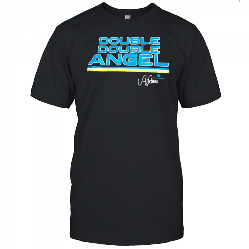Double double angel signature shirt