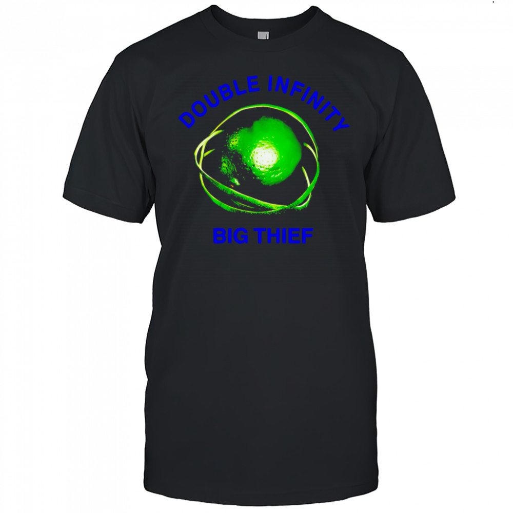 Double infinity lime shirt