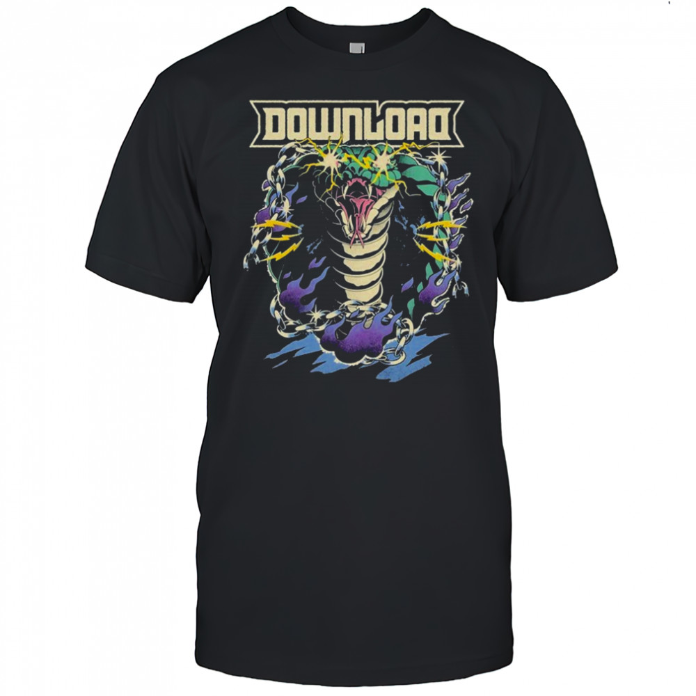 Download Festival Snake Lightning 2025 T-shirt