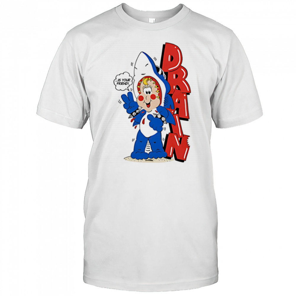 Drain Freako shark shirt