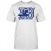 Duke Sprinting Blue Devil Logo Vintage shirt