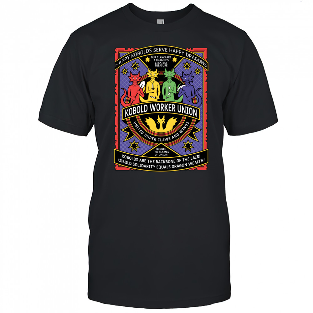 Dungeons and Dragons Kobold Worker Union shirt