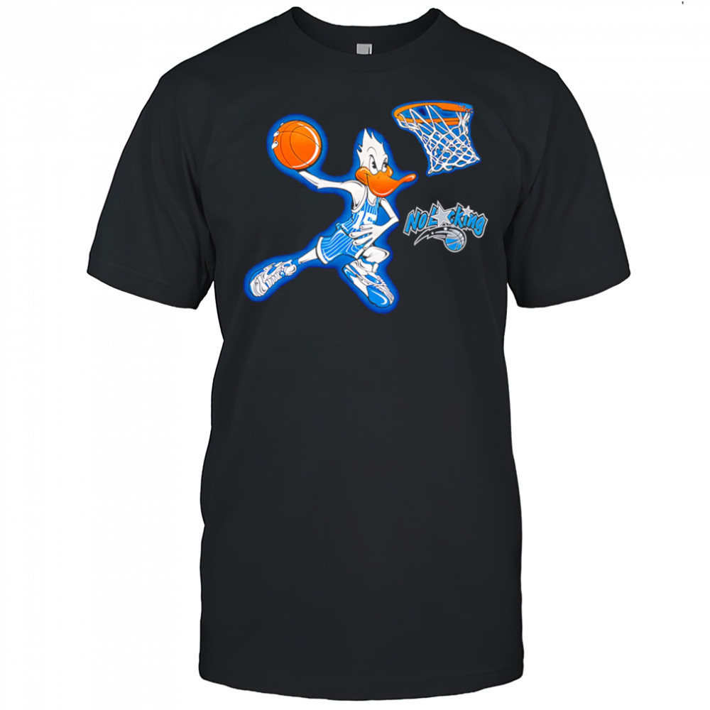 Dunking Duck basketball shirt