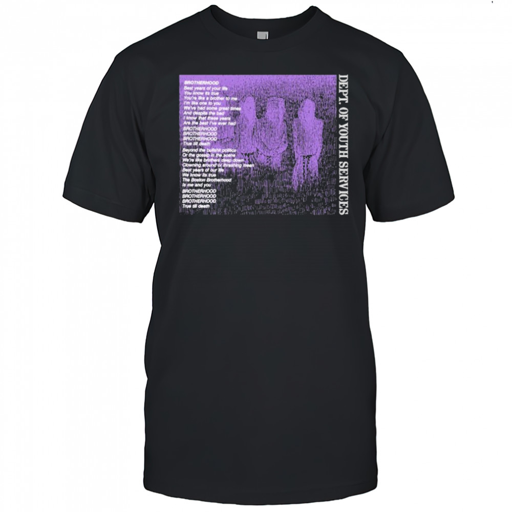 DYS Dept Of Youth Services Lyrics T-shirt