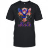 Eagle baseball New York Mets American flag shirt