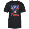 Eagle baseball Philadelphia Phillies American flag shirt