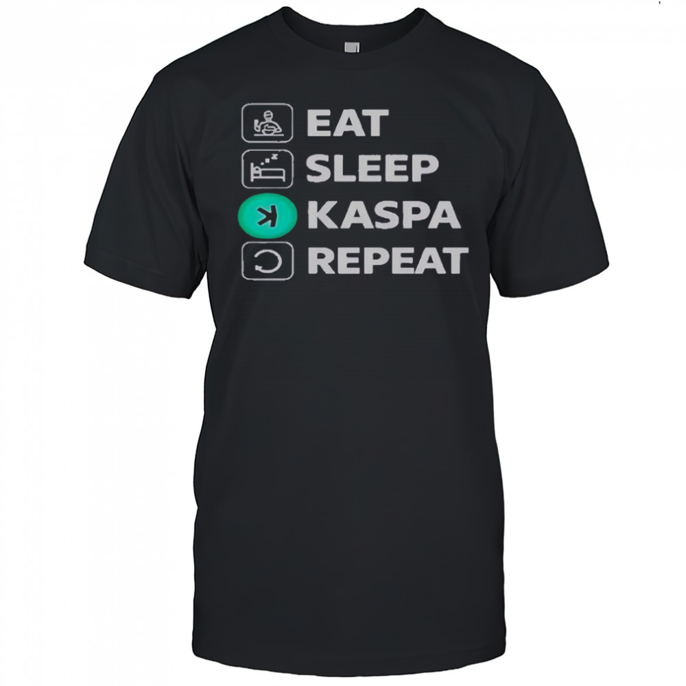 Eat Sleep Kaspa Repeat T-Shirt