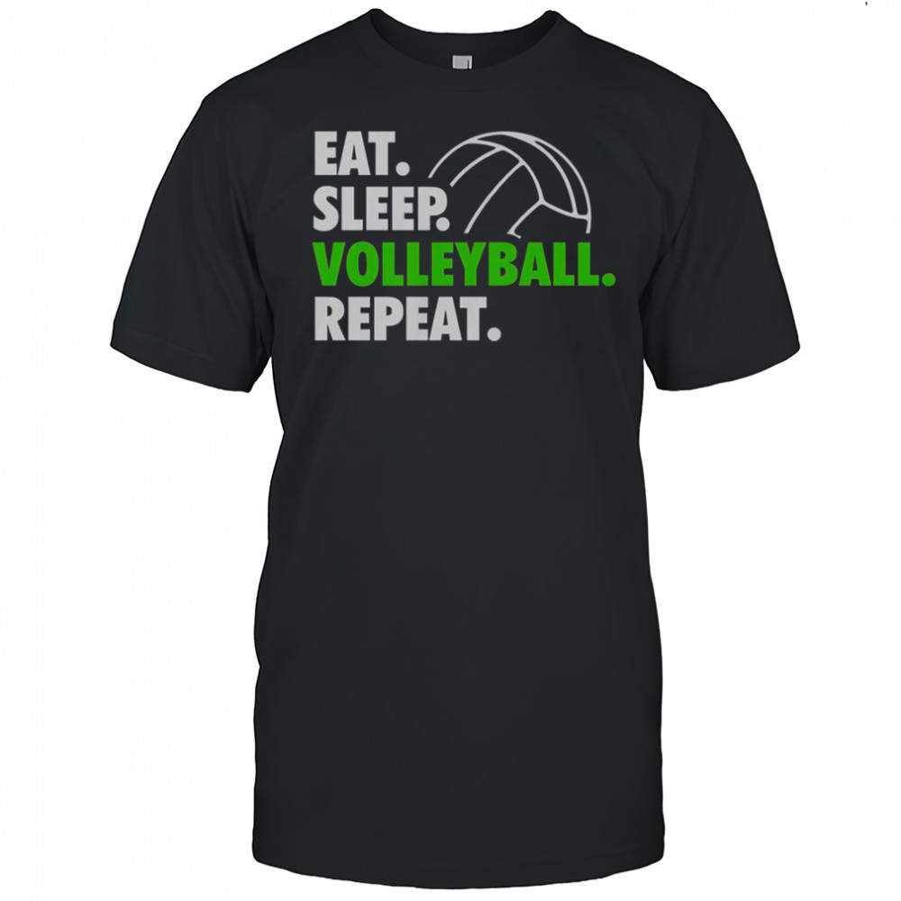 Eat Sleep Volleyball Repeat Premium T-Shirt