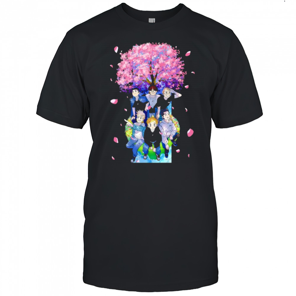 Echoes of Summer Blossom shirt