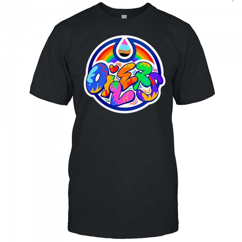 Edmonton Oilers 2025 Pride Month NHL shirt