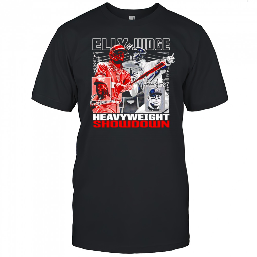 Elly vs Judge heavyweight showdown shirt