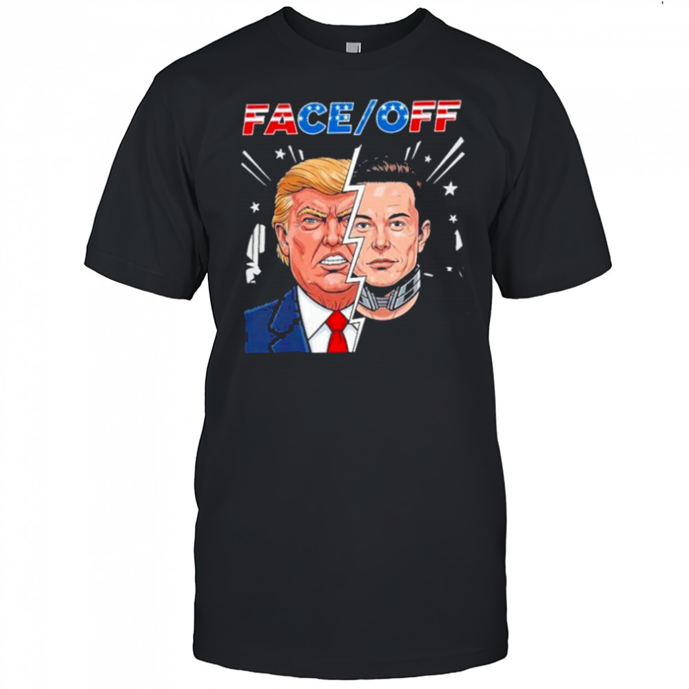 Elon Musk Vs Donald Trump Face Off In Big Beautiful Beef 2025 Black shirt