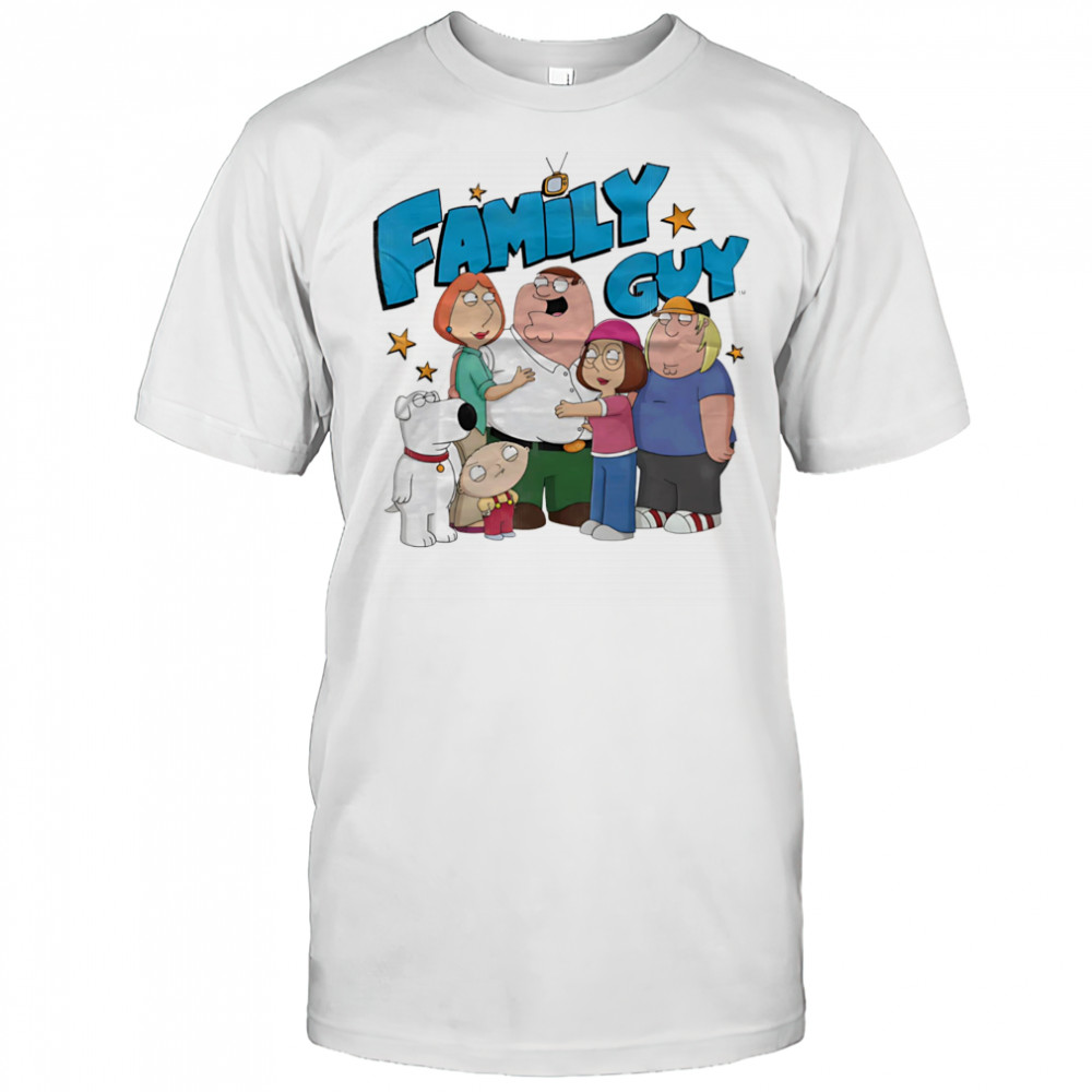 Family Guy cartoon graphic shirt