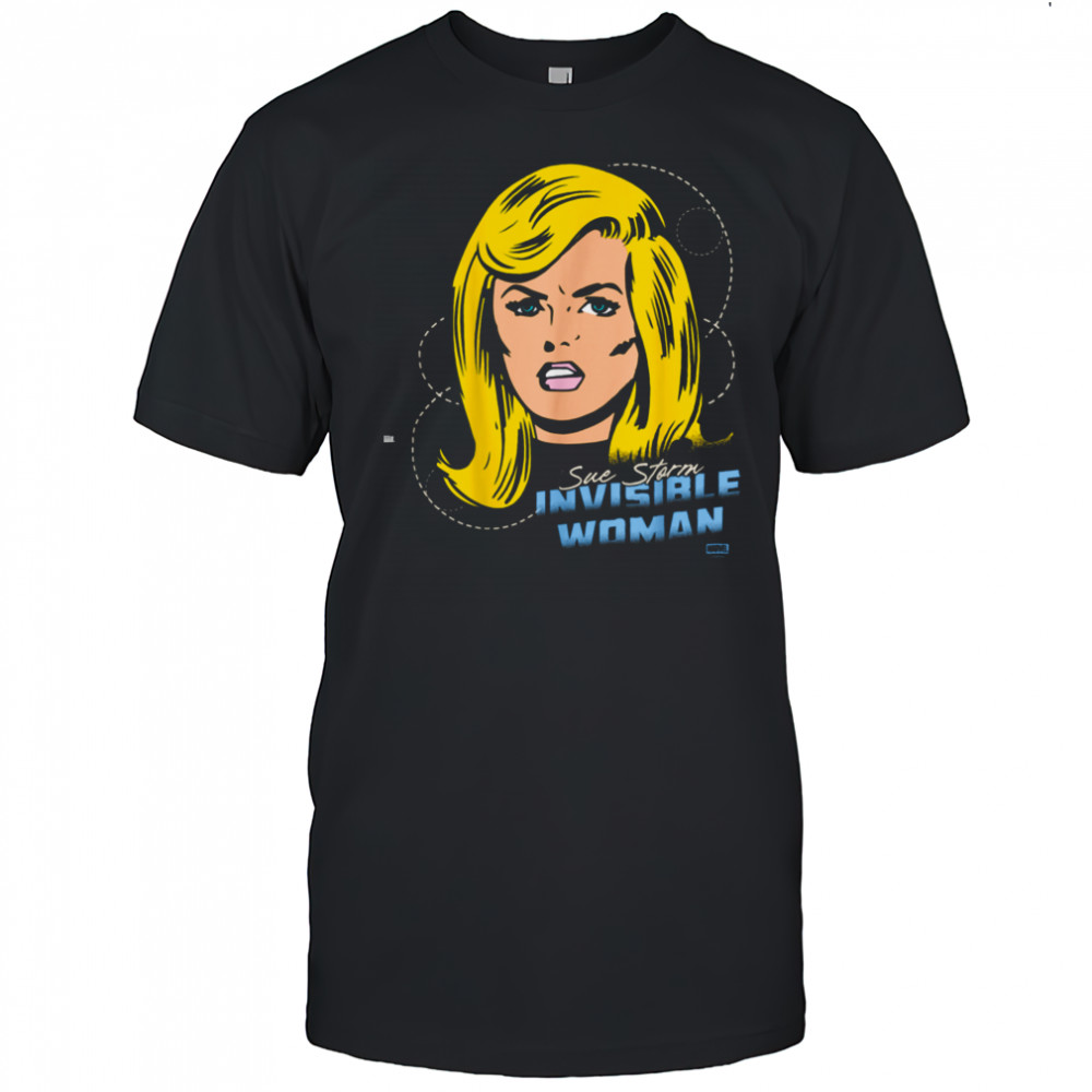 Fantastic Four Invisible Woman Portrait Shirt