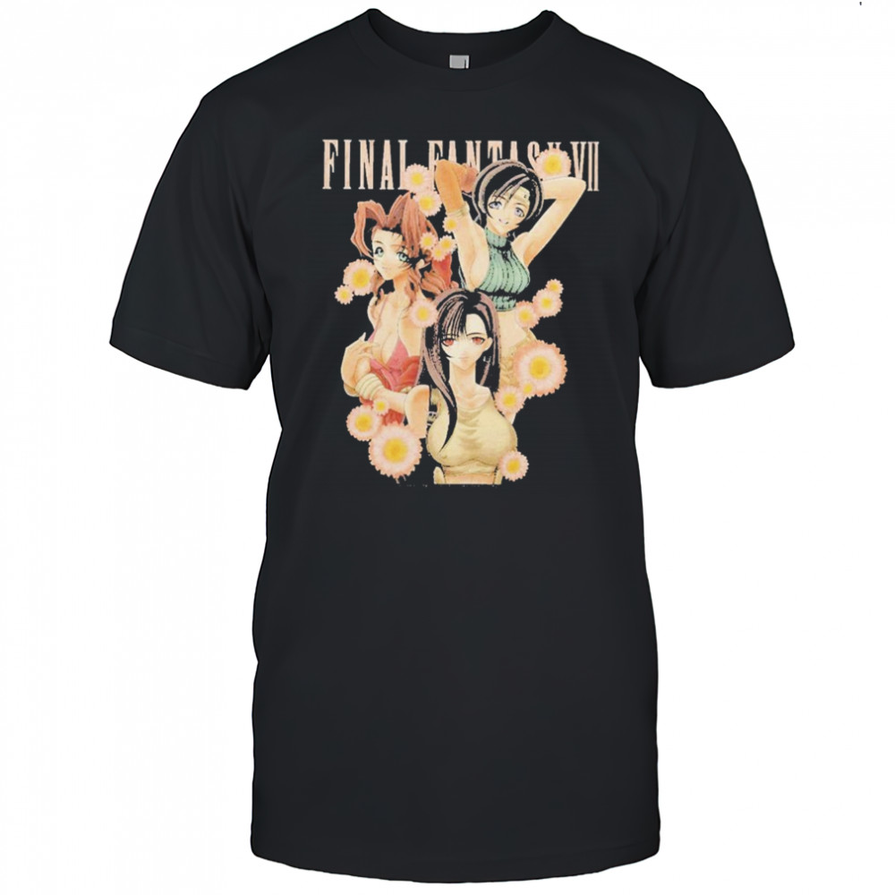 Final Fantasy VII Flower Girls Capsule shirt