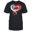 Fingerprint heart it’s in my DNA Arkansas Razorbacks shirt