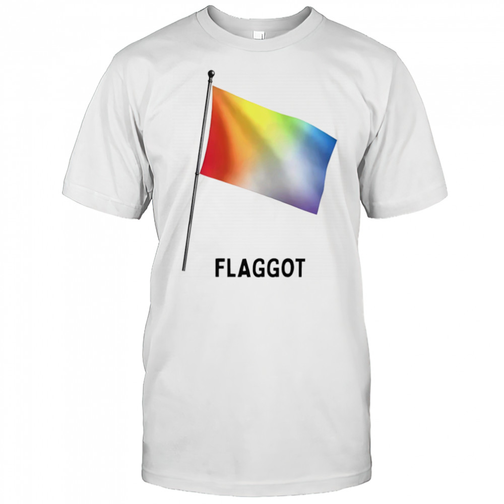Flaggot LGBT flag shirt