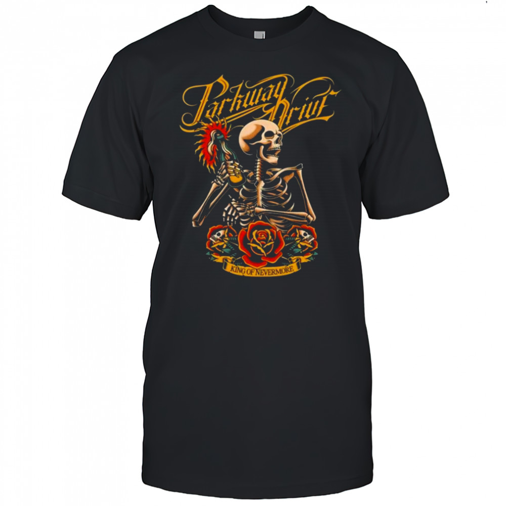 Flagship Parkway Drive Molotov Skeleton Shirt