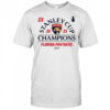 Florida Panthers 2024-2025 Back-To-Back Stanley Cup Champions Top Line T-Shirt