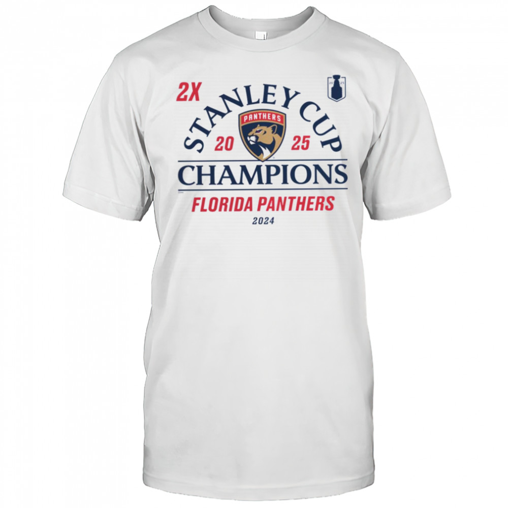 Florida Panthers 2024 2025 Stanley Cup Champions Top Line T Shirt