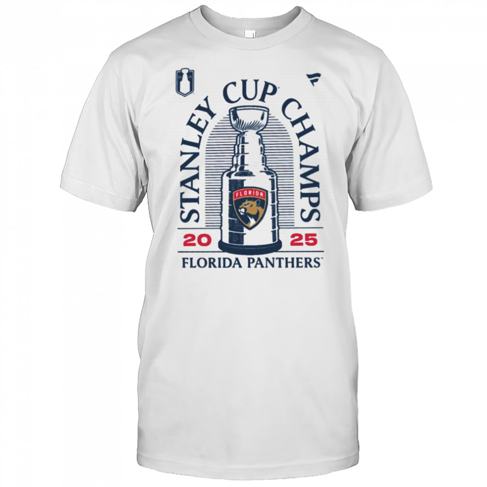 Florida Panthers 2025 Stanley Cup Champs Locker Room T Shirt