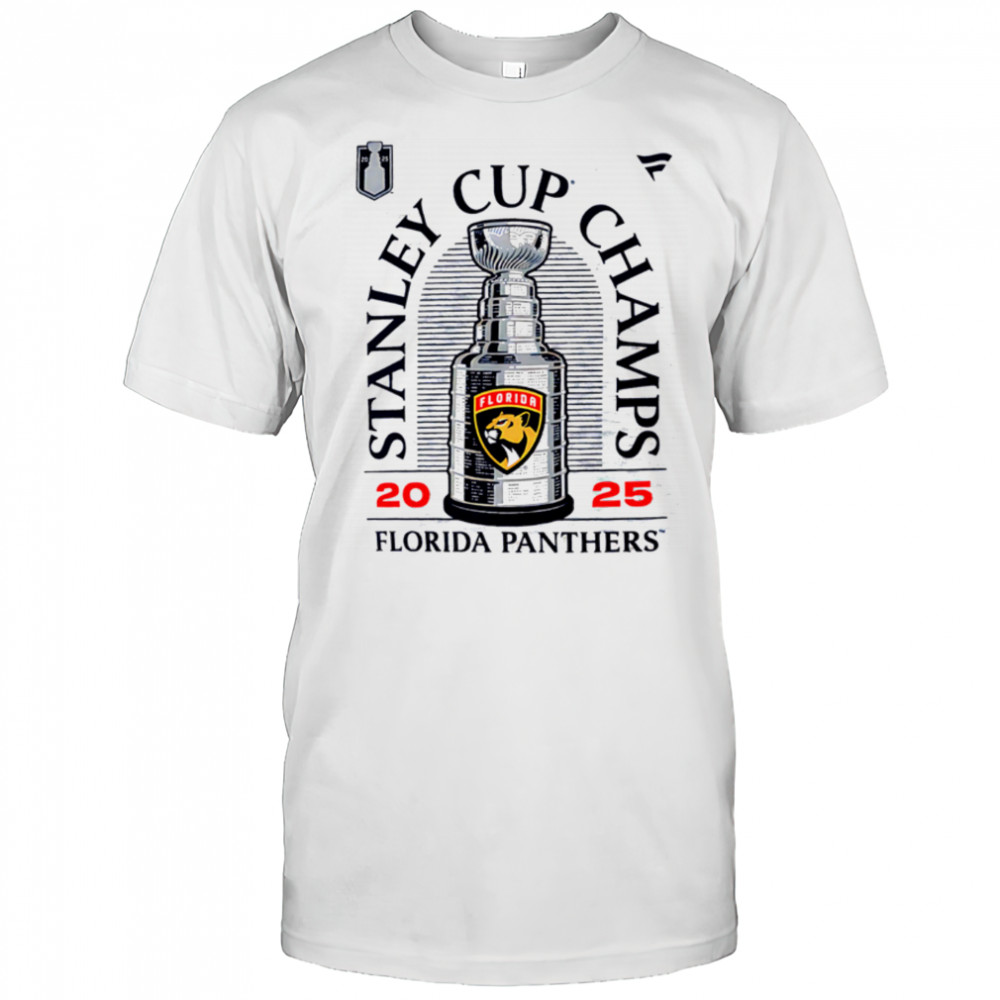 Florida Panthers Fanatics 2025 Stanley Cup Champions Locker Room shirt