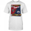 Florida Panthers vs. Edmonton Oilers 2025 Stanley Cup Final Rematch Comic Shirt