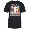 Florida Panthers x Miami Heat x Miami Dolphins Signature Unisex T-Shirt